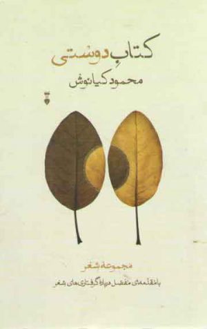 کتاب دوستی؛ مجموعه شعر با مقدمه‌ای مفصل درباره گرفتاری‌های شعر