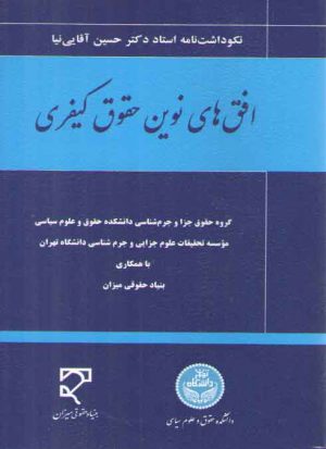 افق‌های نوین حقوق کیفری (جلد شومیز)