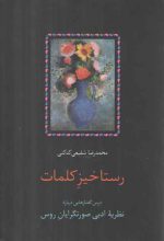 رستاخیز کلمات؛ درس‌گفتارهایی درباره نظریه ادبی صورتگرایان روس