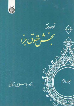 قواعد فقه ۲؛ بخش حقوق جزا