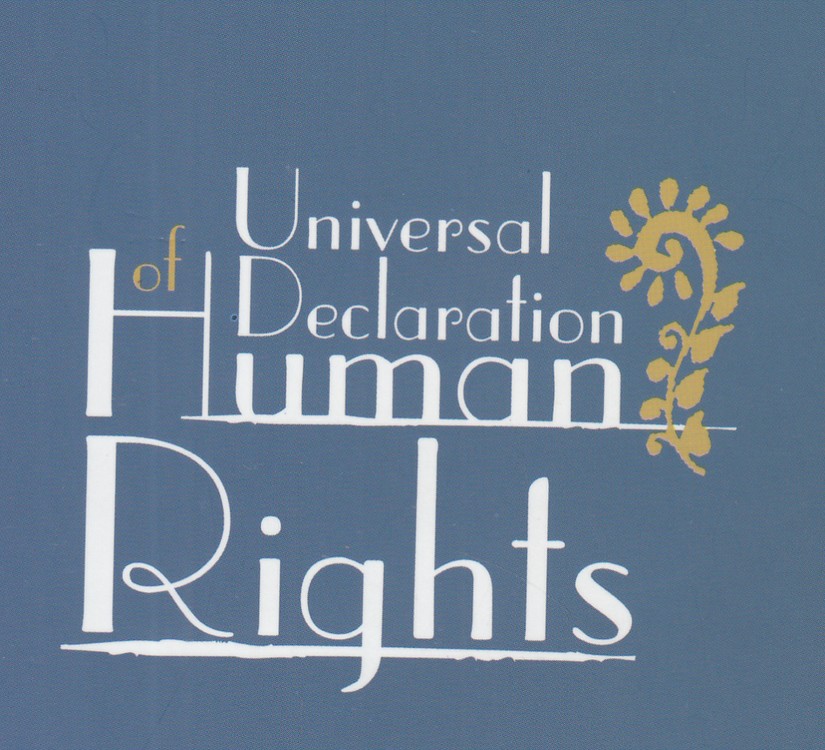 اعلامیه جهانی حقوق بشر (۲ زبانه)