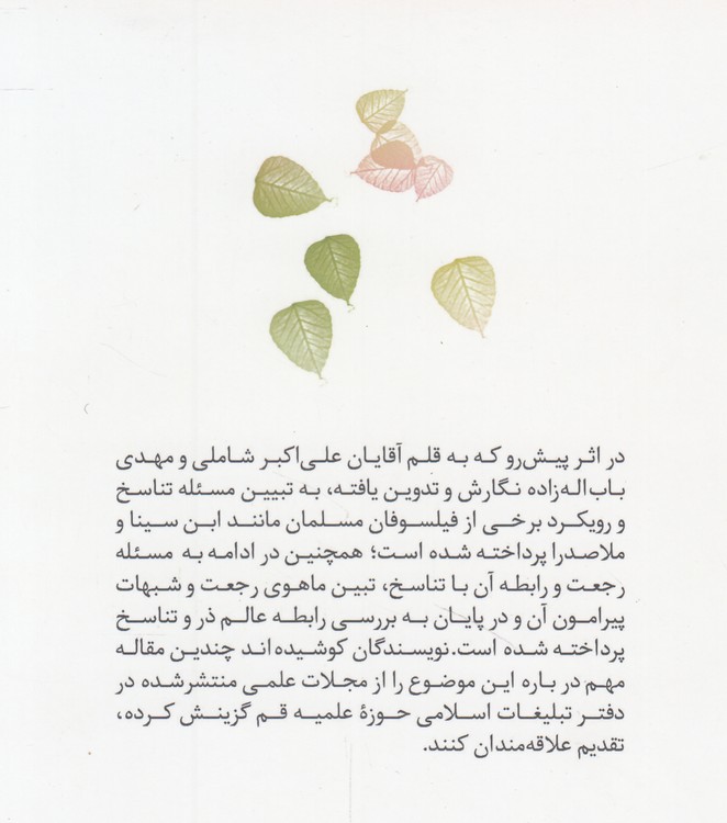 مجموعه مطالعات نفس (۰۴) : تناسخ