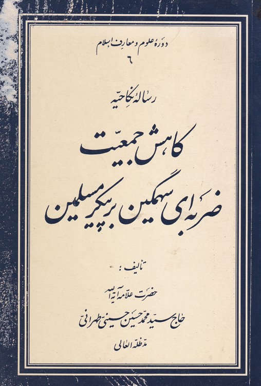 رساله نکاحیه،کاهش جمعیت ضربه ای سهمگین بر پیکر مسلمین
