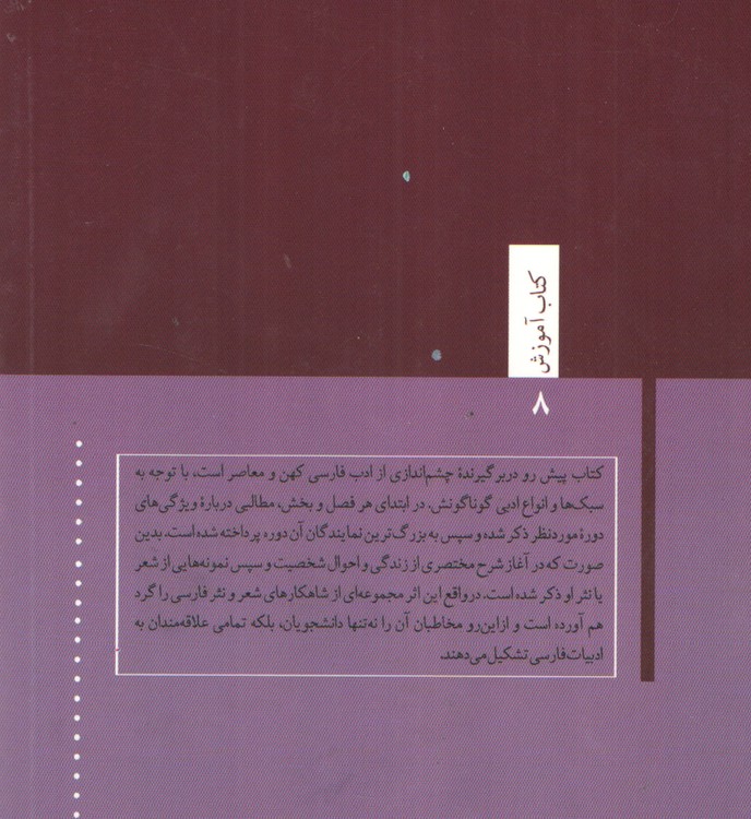 فارسی عمومی؛ دریچه‌ای بر شاهکارهای ادبیات فارسی