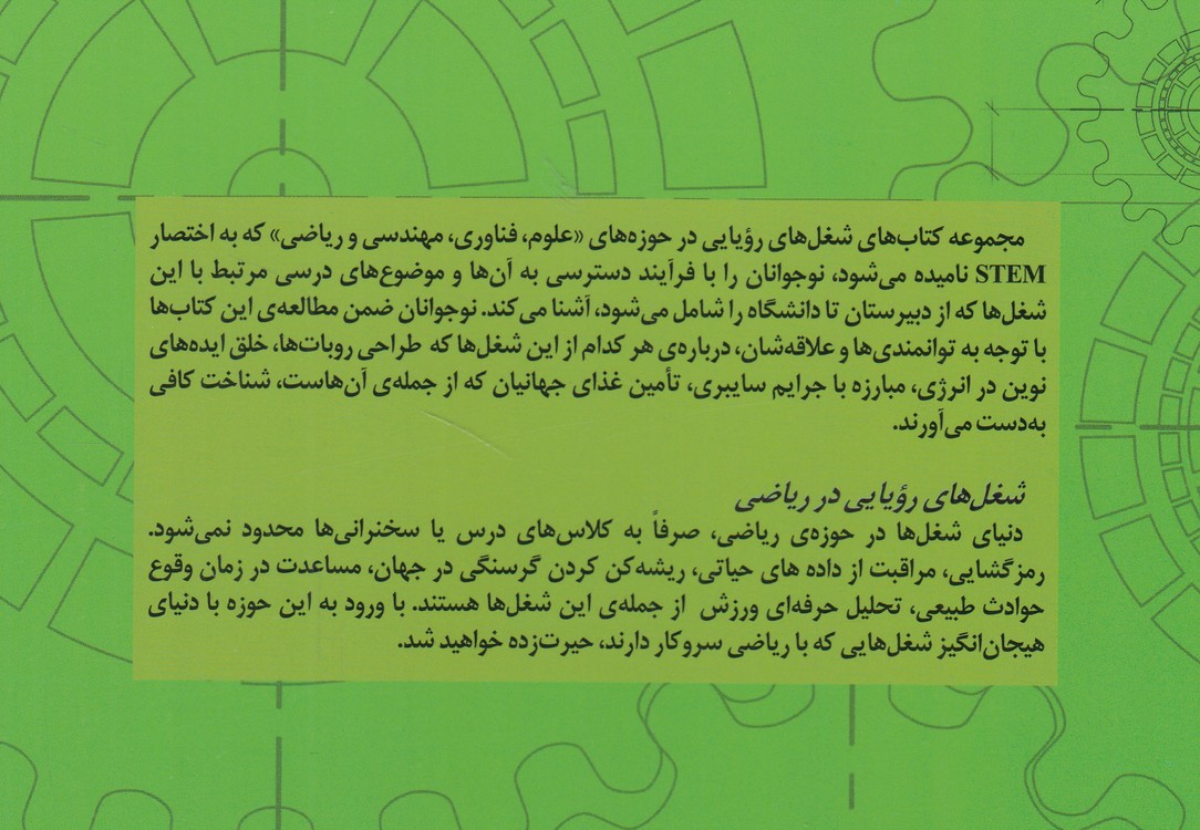 شغل‌های رویایی در ریاضی؛ مجموعه برترین شغل‌ها در حوزه STEM علوم، فناوری، مهندسی، ریاضی؛ مصور رنگی