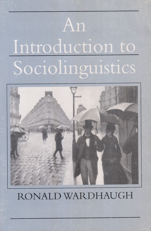 An Introduction to Sociolinguistics