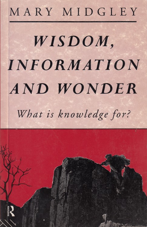 WISDOM INFORMATION AND WONDER (چاپ اصلی)